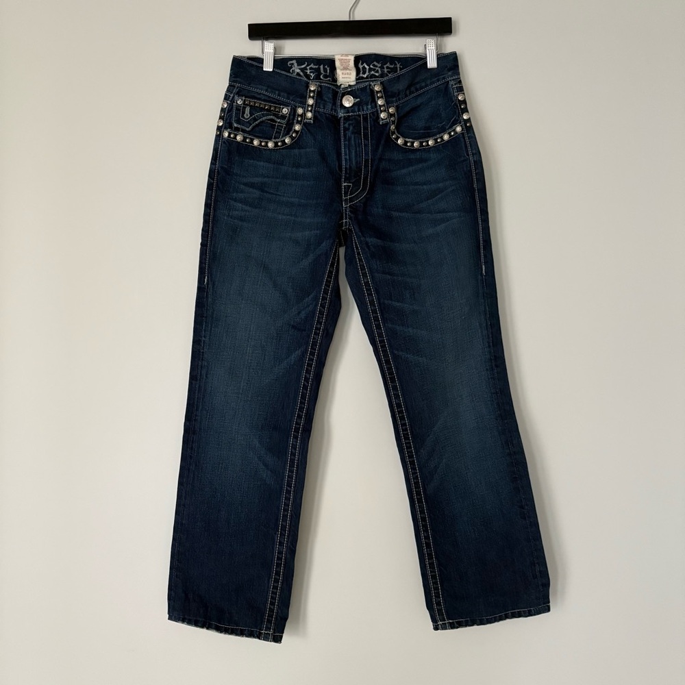 Authentic Key Closet Swarovski Y2K Men’s Jeans! Size 30